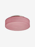 MADE.COM pink Alma flush light 25cm - British product