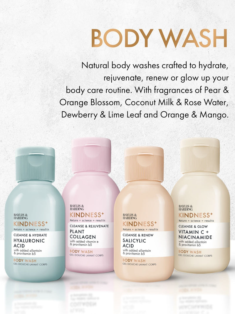 Baylis & Harding Kindness+ body wash gift set - British product