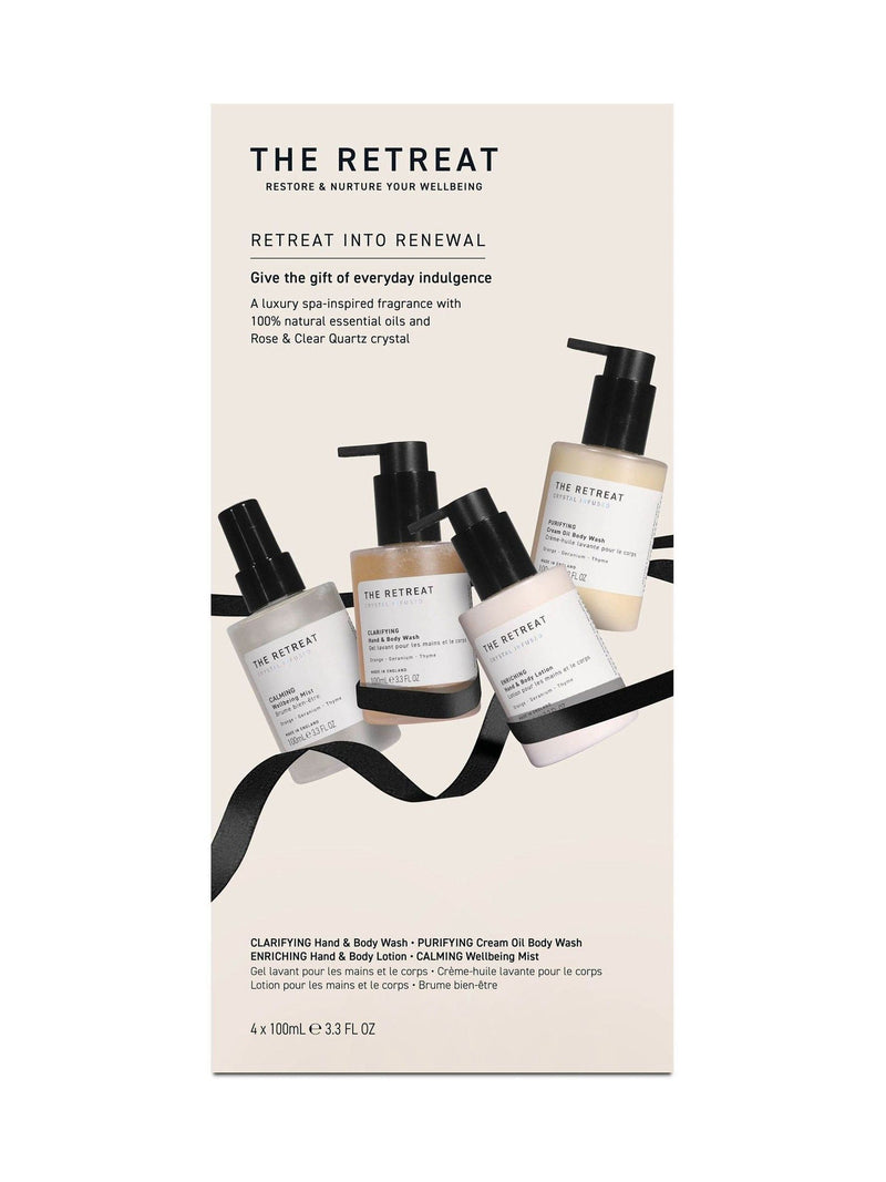 Retreat bath and body gift set (British brand)