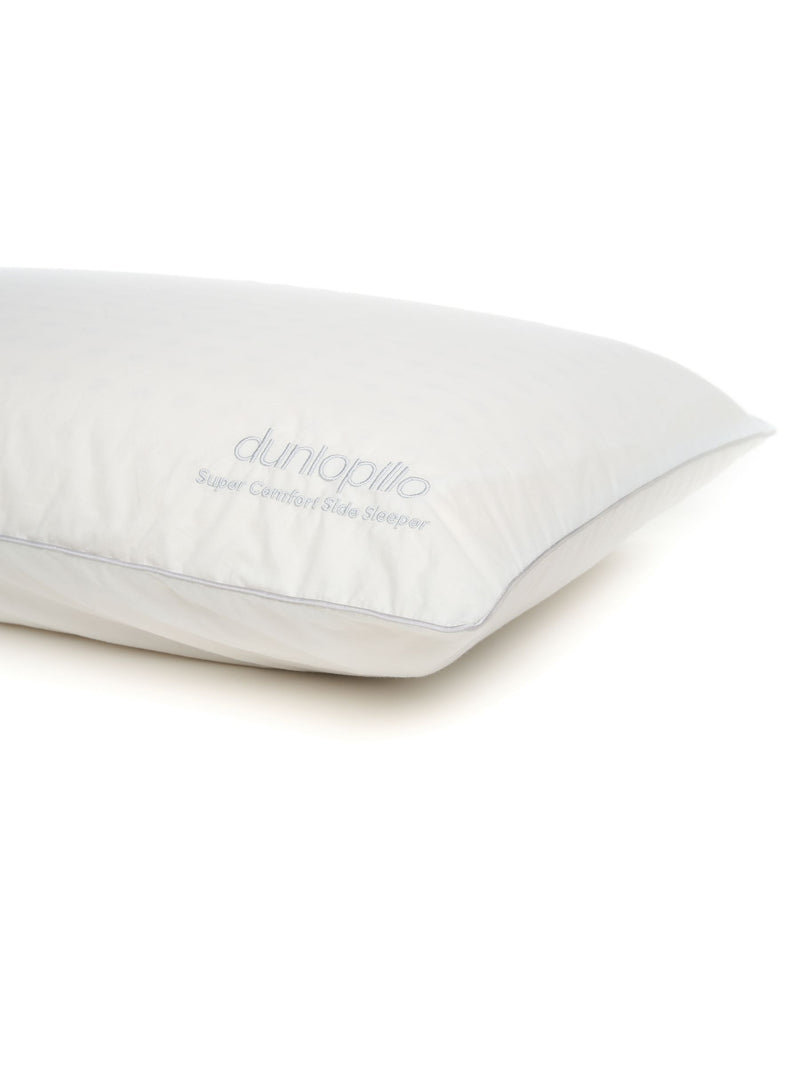 Dunlopillo hypoallergenic latex side sleeper pillow, UK version