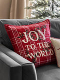 Gallery Home red embroidered cushion 45cm - British product