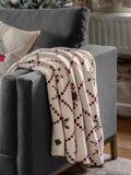 Gallery Home fairisle chenille throw one size - British product