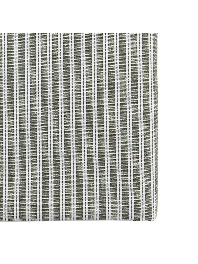 Gallery Home Green Woodland Festive Stripe Table Runner 180cm, UK version