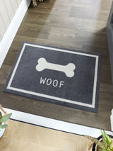 Next Howler & Scratch Grey Woof Mat Pet Mat 50x75 cm- Buy online at McGrocer