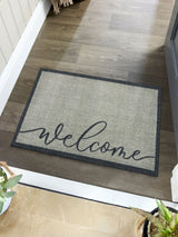 Next My Mat Grey Welcome Mat 50x75cm- Buy online at McGrocer