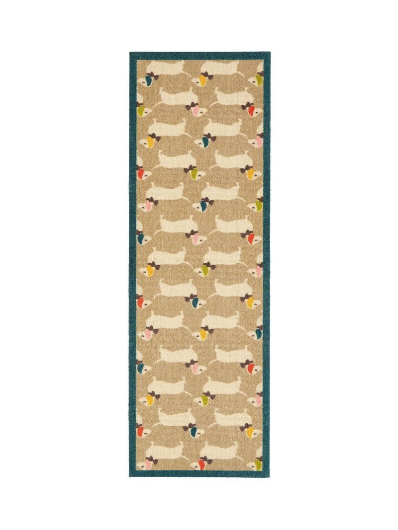 Howler & Scratch beige bright doggie runner 50x150cm, imported from the UK