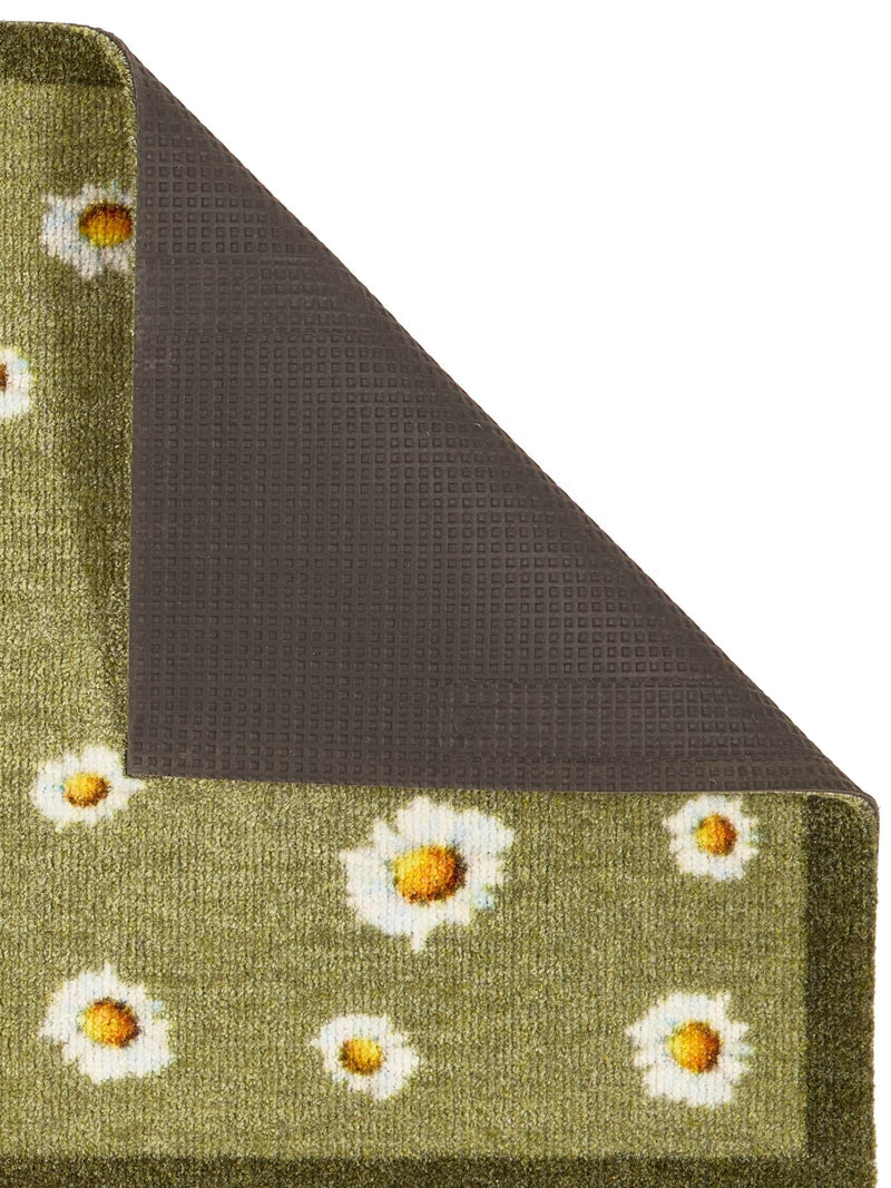 My Mat Green Daisy Cow runner 50x150cm, imported from the UK
