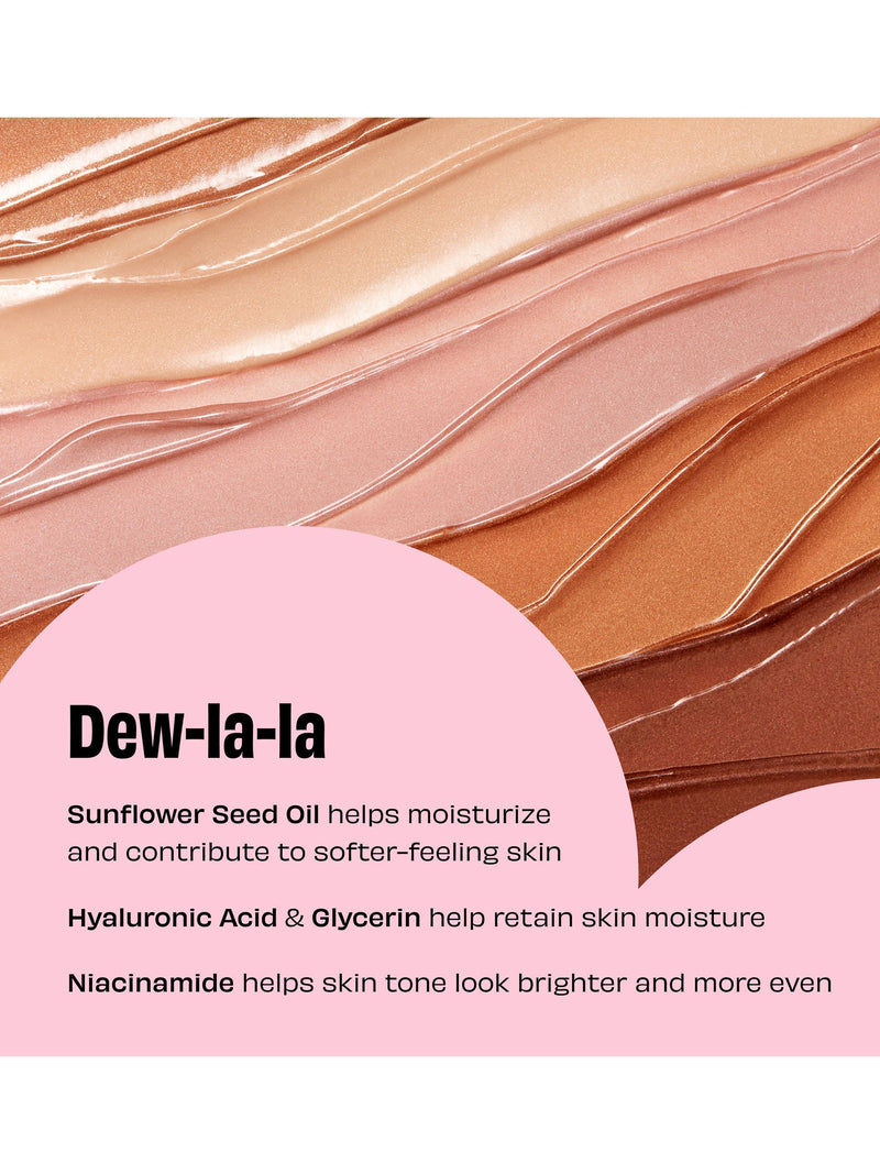 Benefit Dew Benetint lip and cheek stain and highlighter duo - British product