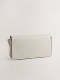 White hardware cross-body bag (British brand)
