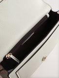 White hardware cross-body bag (British brand)