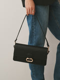 Black Hardware Cross-Body Bag
