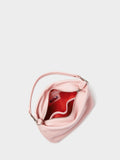 Osprey London Carina pink leather shrug bag - British product