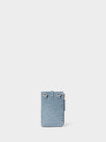 Osprey London The Wentworth Italian leather phone bag blue - British product
