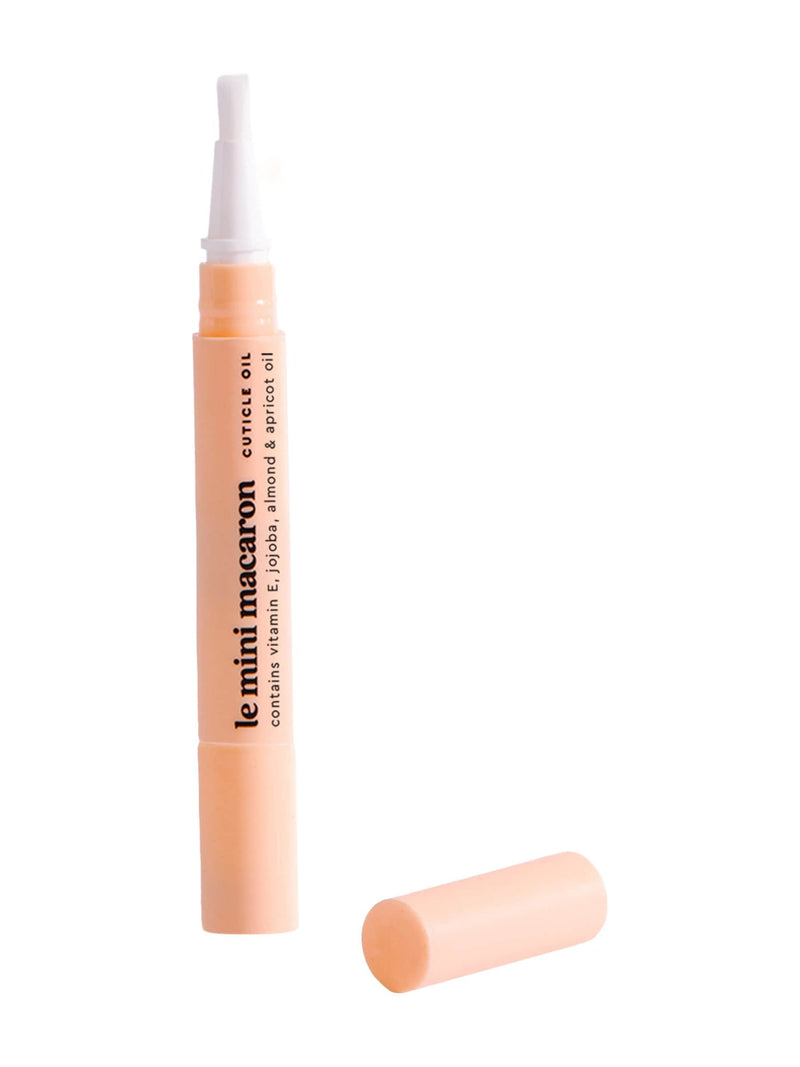 Le Mini Macaron Cuticle Oil Pen with natural oils, UK version