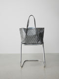 Grey printed shoulder bag, imported from the UK