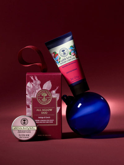 Neals Yard Remedies All Aglow Duo Villrose Håndpleiesett