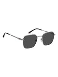 Tommy Hilfiger grey rectangular sunglasses ruthenium, imported from the UK