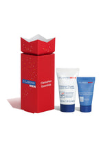 Next Clarins Men's Essentials 30ml Face Wash & 12ml Moisturiser Duo- Buy online at McGrocer
