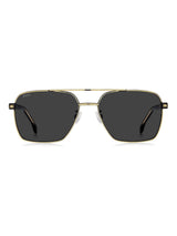 Next BOSS Gold Rectangular Sunglasses- Buy online at McGrocer