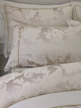 Next Catherine Lansfield Champagne Gold Opulent Jacquard Duvet Cover Set- Buy online at McGrocer
