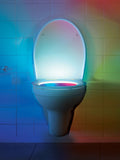 Gift Republic Blue Techno Toilet lamp one size, imported from the UK