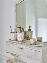 Next Shabby Chic by Rachel Ashwell Pink Rosabelle Tumbler and Soap Dispenser Set (Set of 2)- Buy online at McGrocer