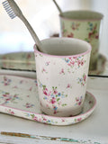 Shabby Chic pink stoneware set (British brand)