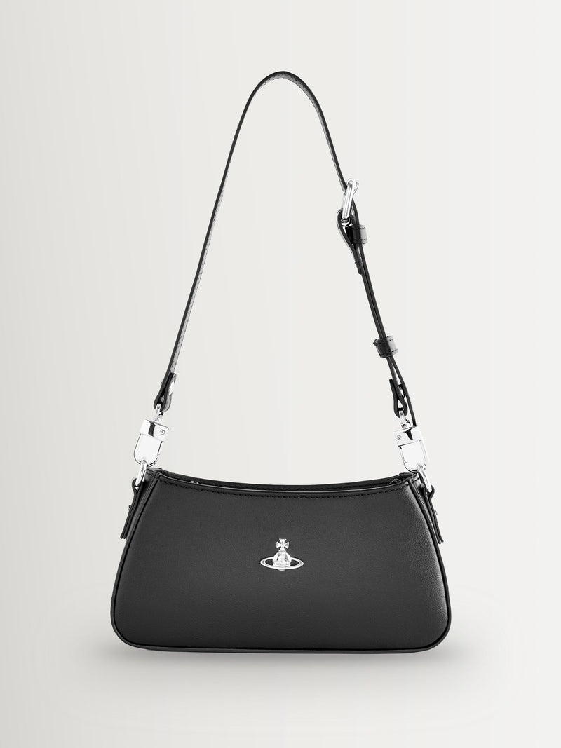 Vivienne Westwood Black Tasha Shoulder Phone Bag