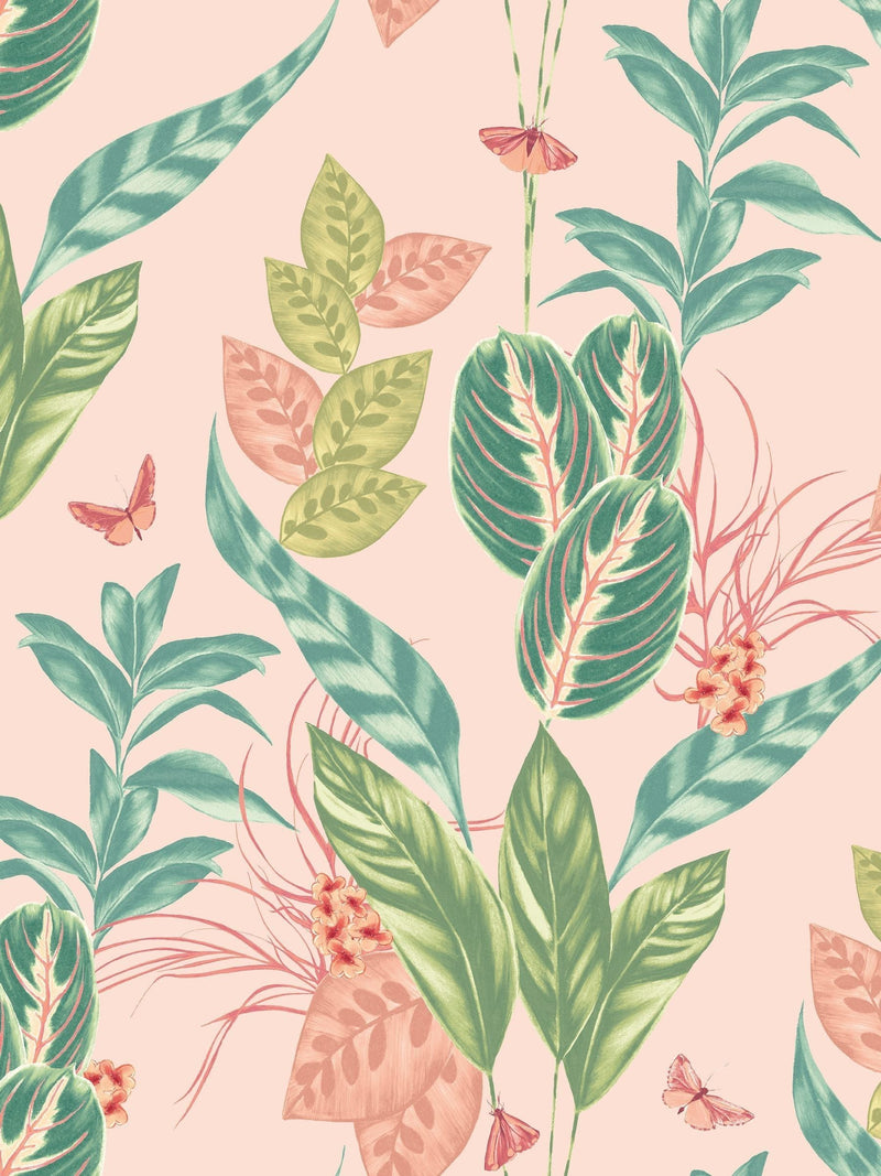 Ohpopsi Pink Spirit wallpaper sample A4 (British brand)