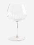 Clear floral gin glasses set of 2, 19cm, UK version