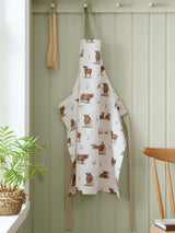 Next Catherine Lansfield Natural Angus Highland Cow Cotton Kitchen Apron One Size- Buy online at McGrocer
