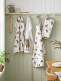 Catherine Lansfield Highland Cow kitchen apron One Size - British product