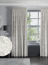 Next Grey Damask Made to Measure Curtains- Buy online at McGrocer