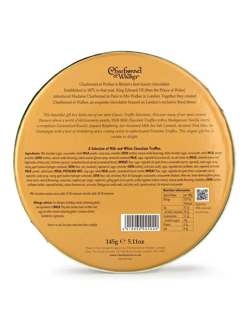 Charbonnel et Walker Classic Truffle Selection 145g - British product