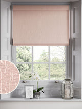Next Pink Chenille Made to Measure Roman Blind- Buy online at McGrocer