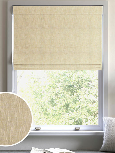 Next Yellow Knit Made to Measure Roman Blind- Buy online at McGrocer