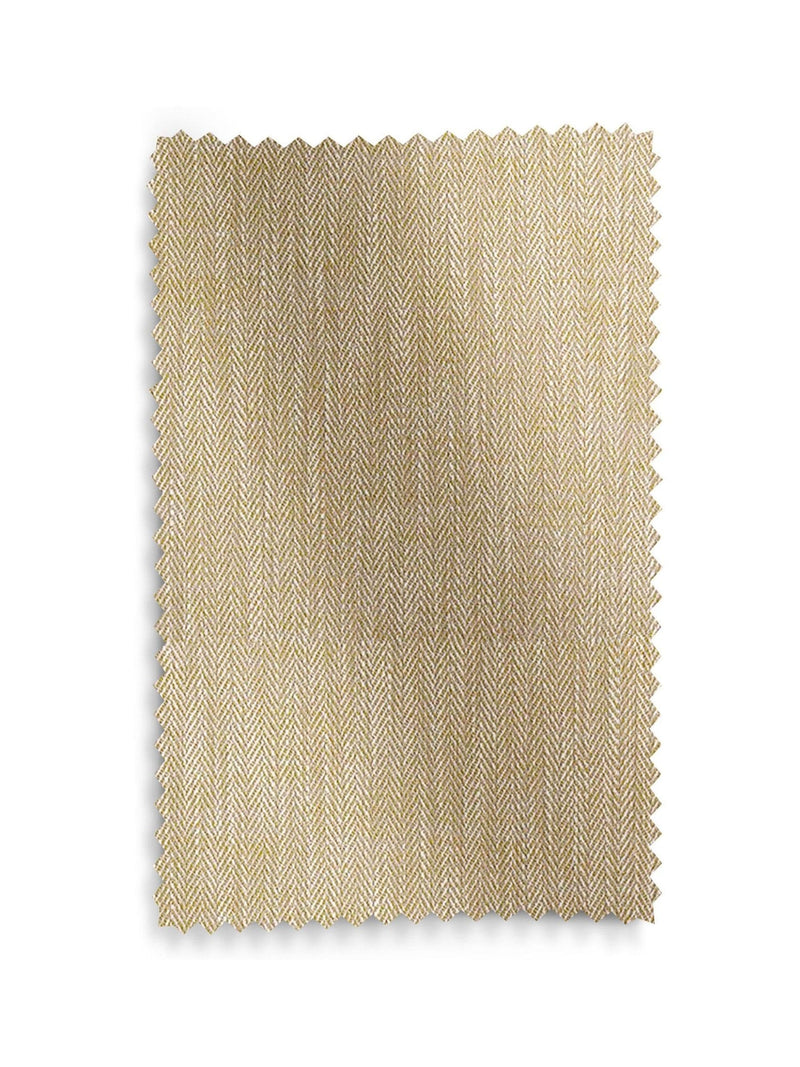 Yellow knit Roman blind made to measure - British product