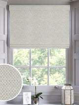Next Blue Small Geo Roman Blind- Buy online at McGrocer