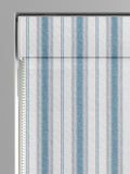 Balthica blue striped roman blind, UK version