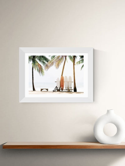Next East End Prints White Surfboards Photo Print By Sisi and Seb Photo Art Print- Buy online at McGrocer