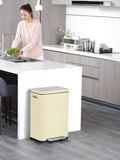Eko Cube Bin Cream 40L, UK version