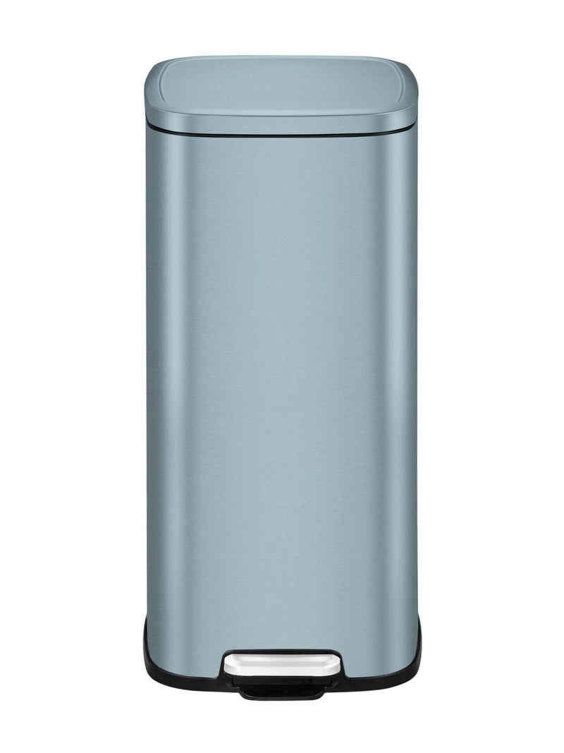 Eko Titanium Blue Stella 30L pedal bin - British product