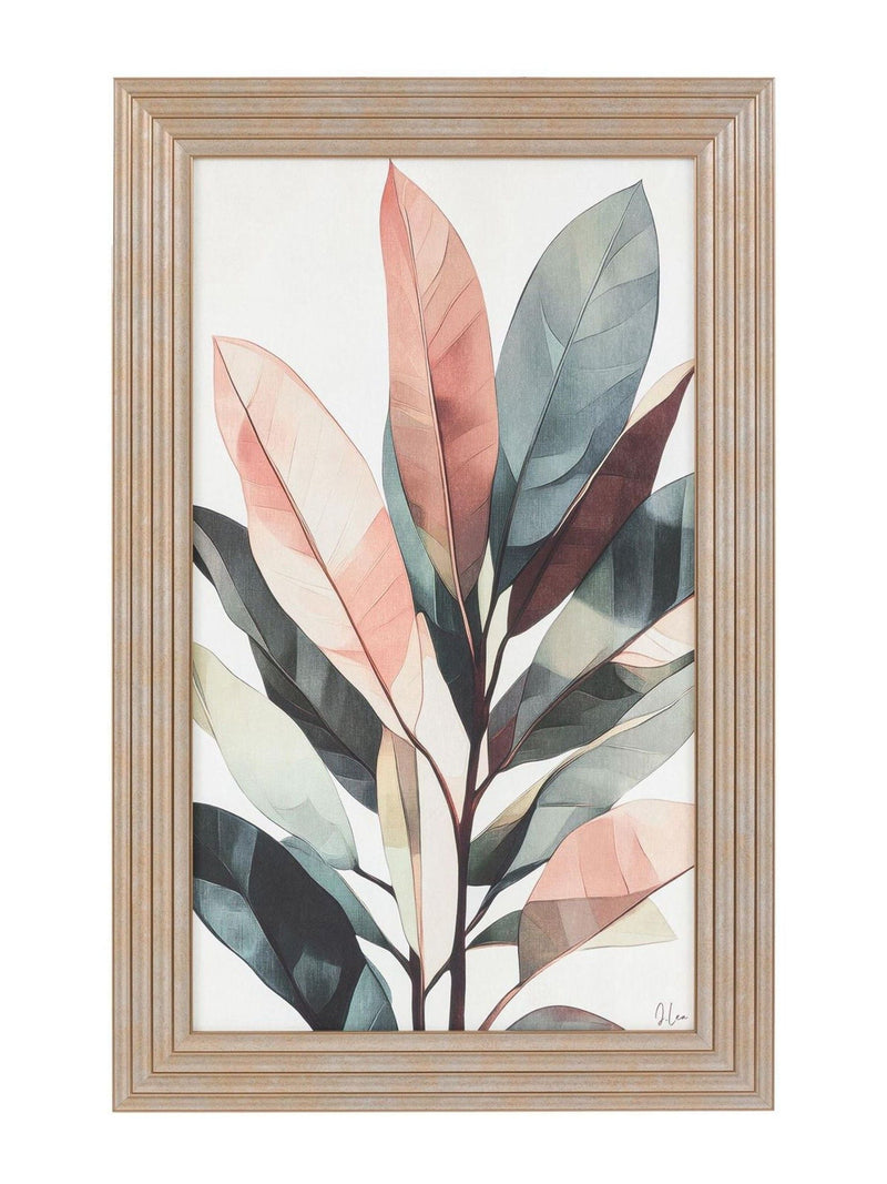 Gallery Home Multicoloured Natural Cadence Framed Canvas 70x45x1cm - British product