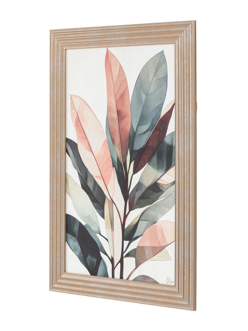 Gallery Home Multicoloured Natural Cadence Framed Canvas 70x45x1cm - British product
