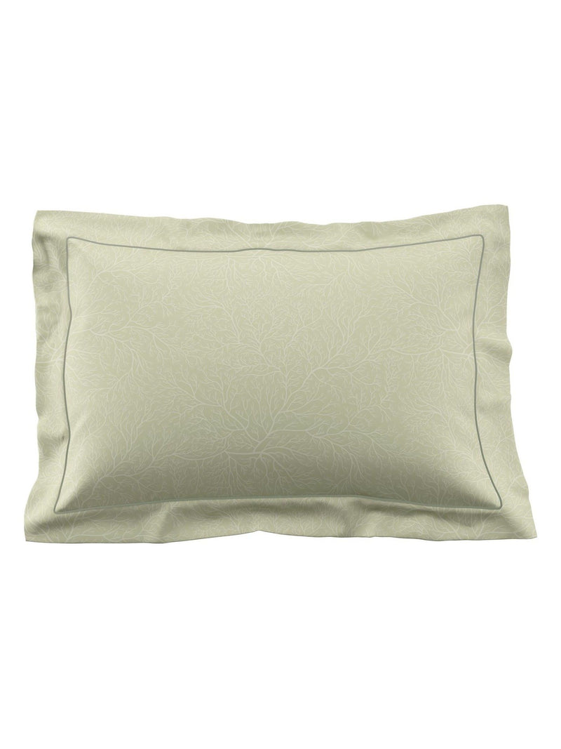 Timorous Beasties Opal Natural Opera Botanica duvet cover and pillowcase set (British brand)
