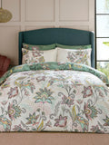 Sara Miller Green Passiflora duvet cover set (British brand)
