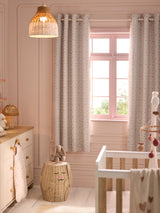 Next Pink Ditsy Eyelet Blackout Curtains- Buy online at McGrocer