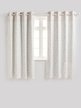 Next Neutral Mini Jungle Eyelet Blackout Curtains- Buy online at McGrocer