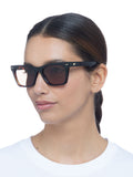 Le Specs Brown Chante sunglasses, imported from the UK
