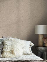Next Abigail Ahern Fawn Artisan Weave Wallpaper 10m- Buy online at McGrocer